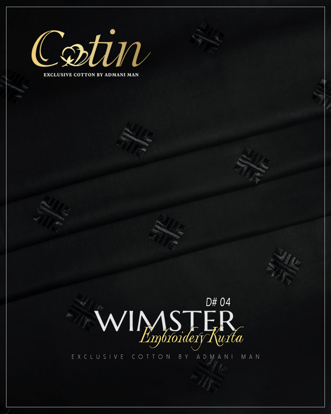 Wimster Embroidery Kurta D# 04