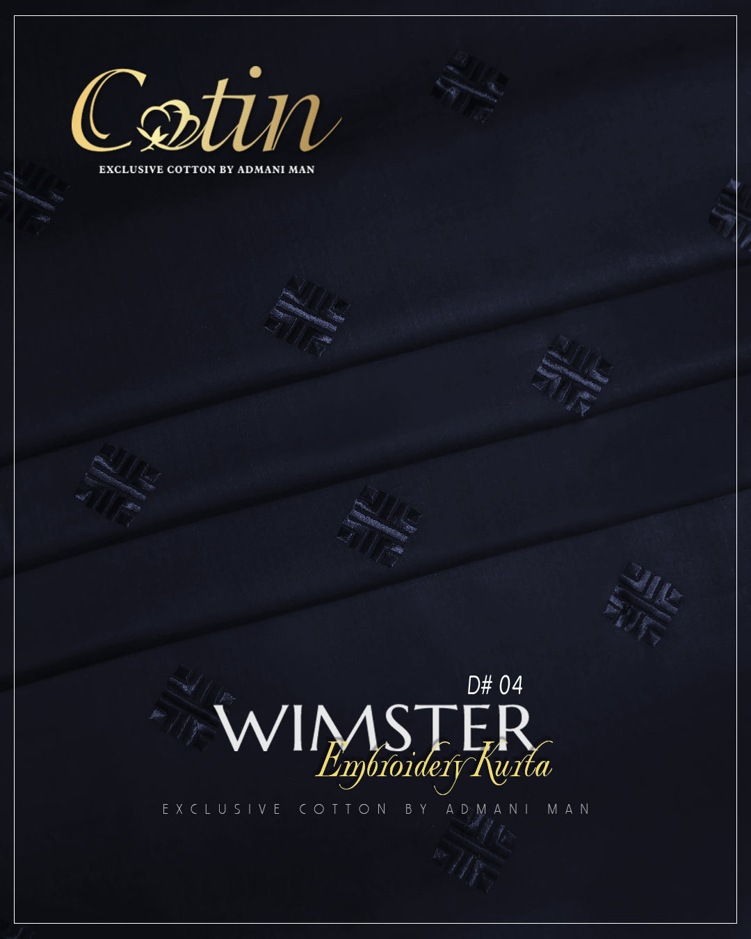 Wimster Embroidery Kurta D# 04
