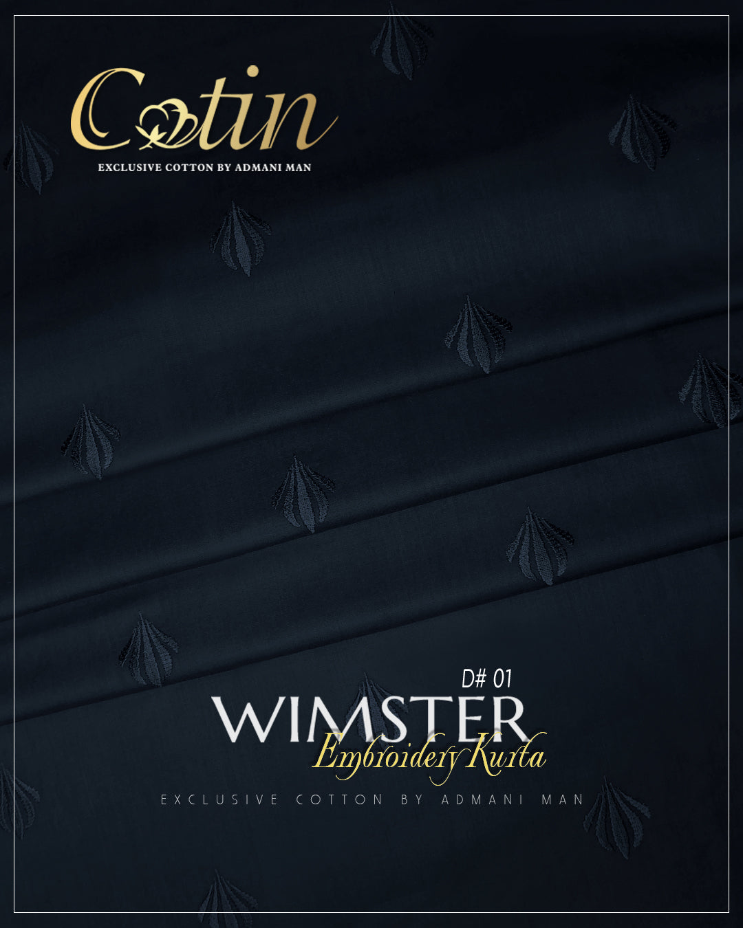 Wimster Embroidery Kurta D# 01