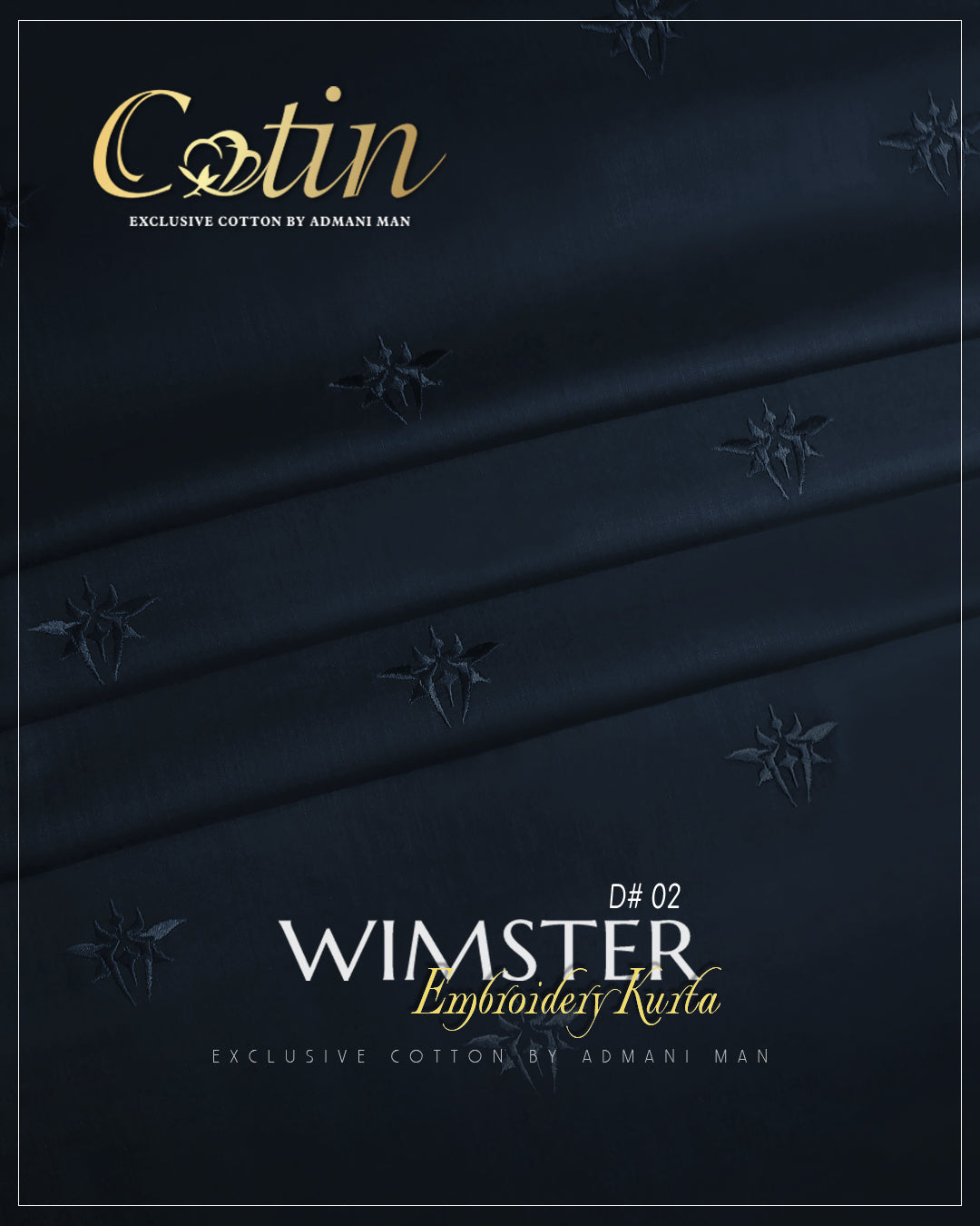 Wimster Embroidery Kurta D# 02