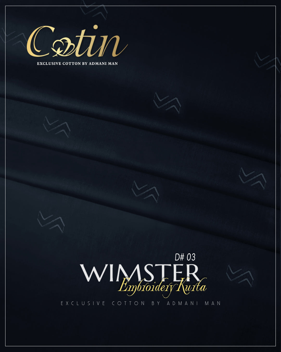 Wimster Embroidery Kurta D# 03