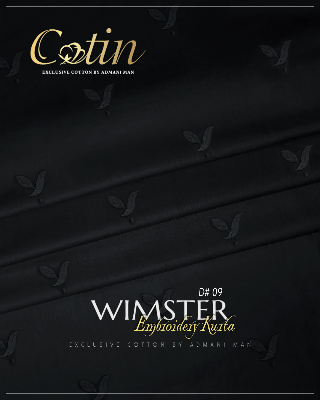 Wimster Embroidery Kurta D# 09