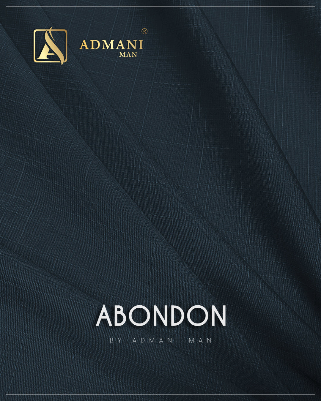“Premium unstitched fabric for men – Abondon refined fabric collection”