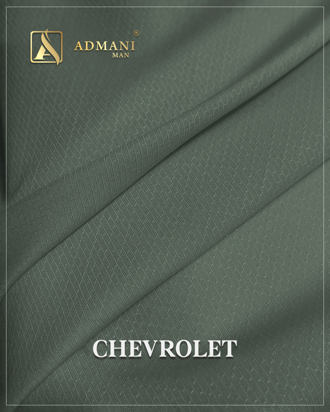 “Premium quality men’s fabric – Chevrolet exclusive unstitched material”