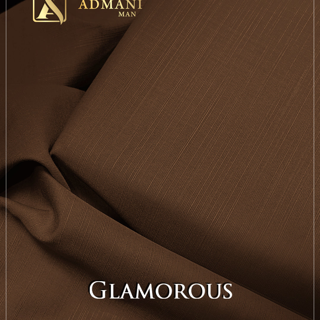Glamorous Roasted Coffee Unstitched Wash n Wear Shalwar Kameez Fabric Mens Clothing Pakistan by Admani Menswear