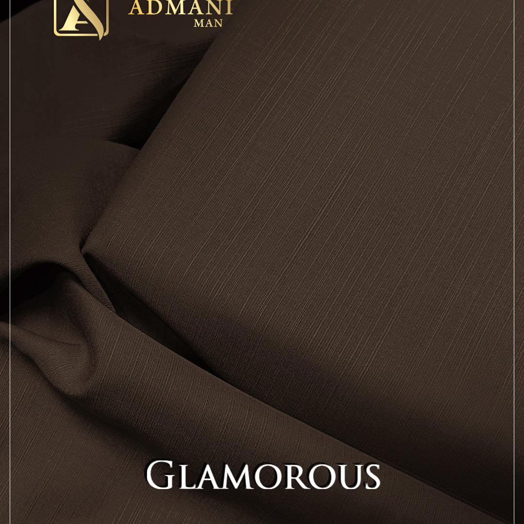 Glamorous Tawny Unstitched Wash n Wear Fabric Menswear Shalwar Kameez by Admani Menswear Pakistan