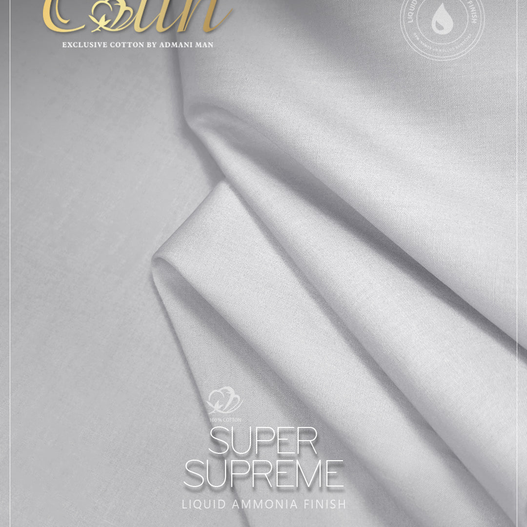 “Super Supreme cotton men’s unstitched fabric – soft lightweight fabric for traditional wear”