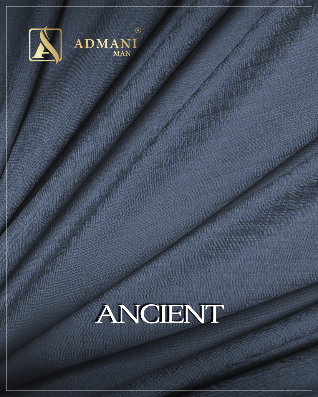 Ancient Denim Unstitched Micro Design Fabric for Men by Admani Menswear Pakistan
