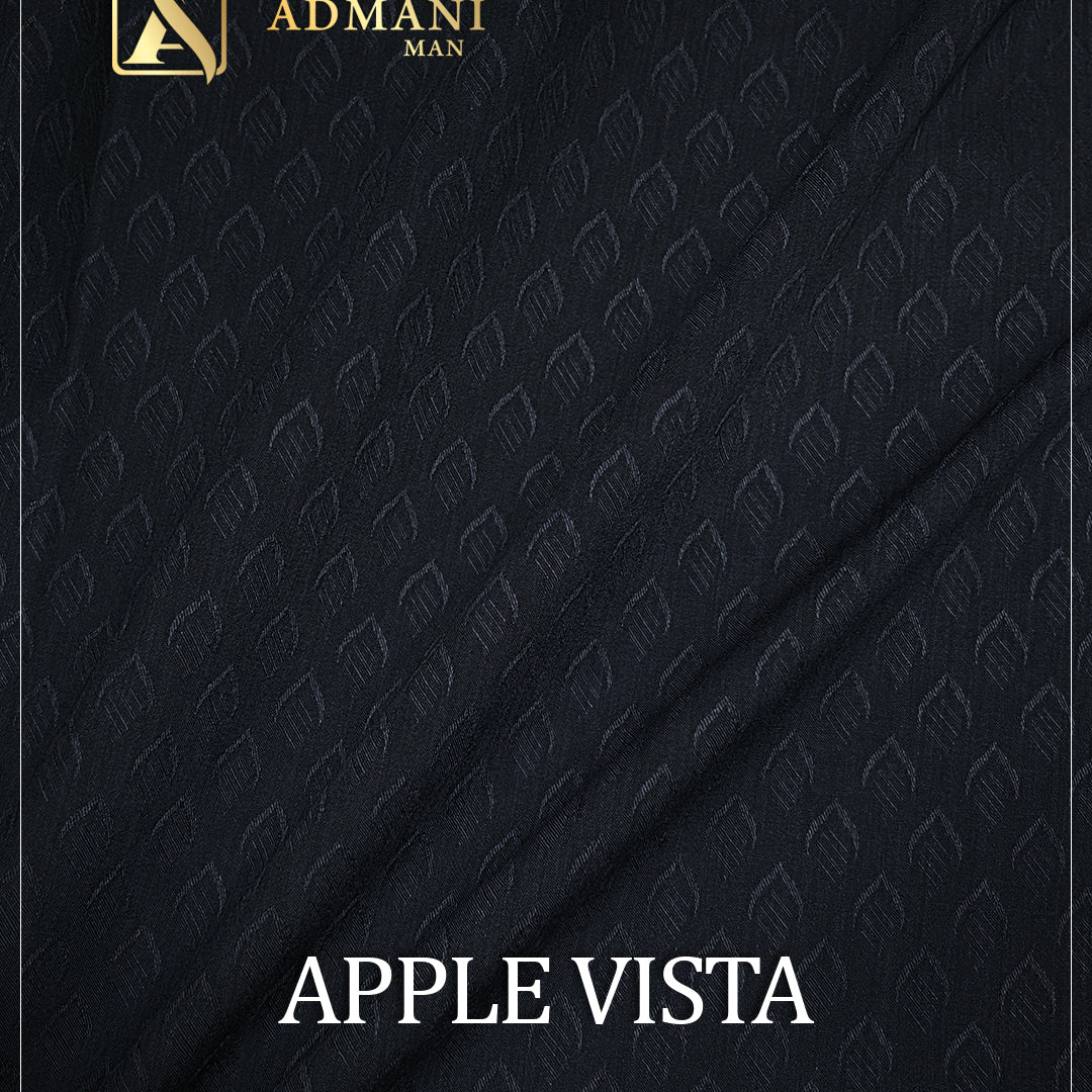 Apple Vista Garnet Shade Unstitched Shalwar Kameez Fabric Menswear Pakistan