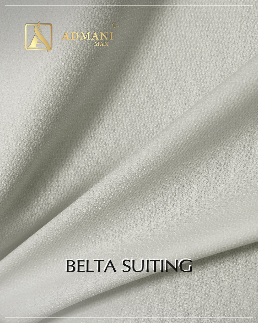 Belta Suiting White dobby weave premium winter fabric for menswear shalwar kameez