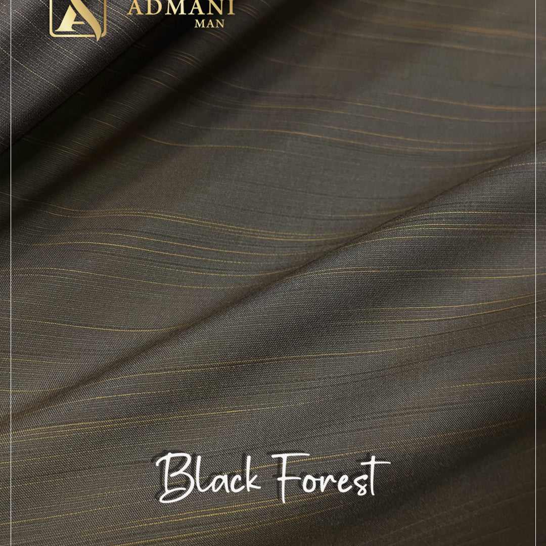 Black Forest Sandy Premium Unstitched Fabric for Menswear Shalwar Kameez by Admani Pakistan