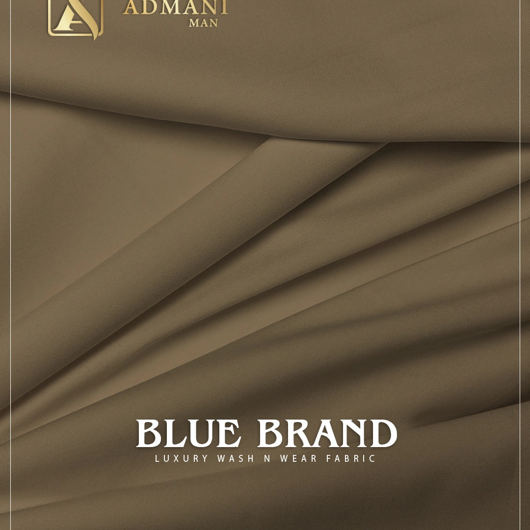 Blue Brand Roasted Coffee luxury wash n wear fabric for menswear shalwar kameez