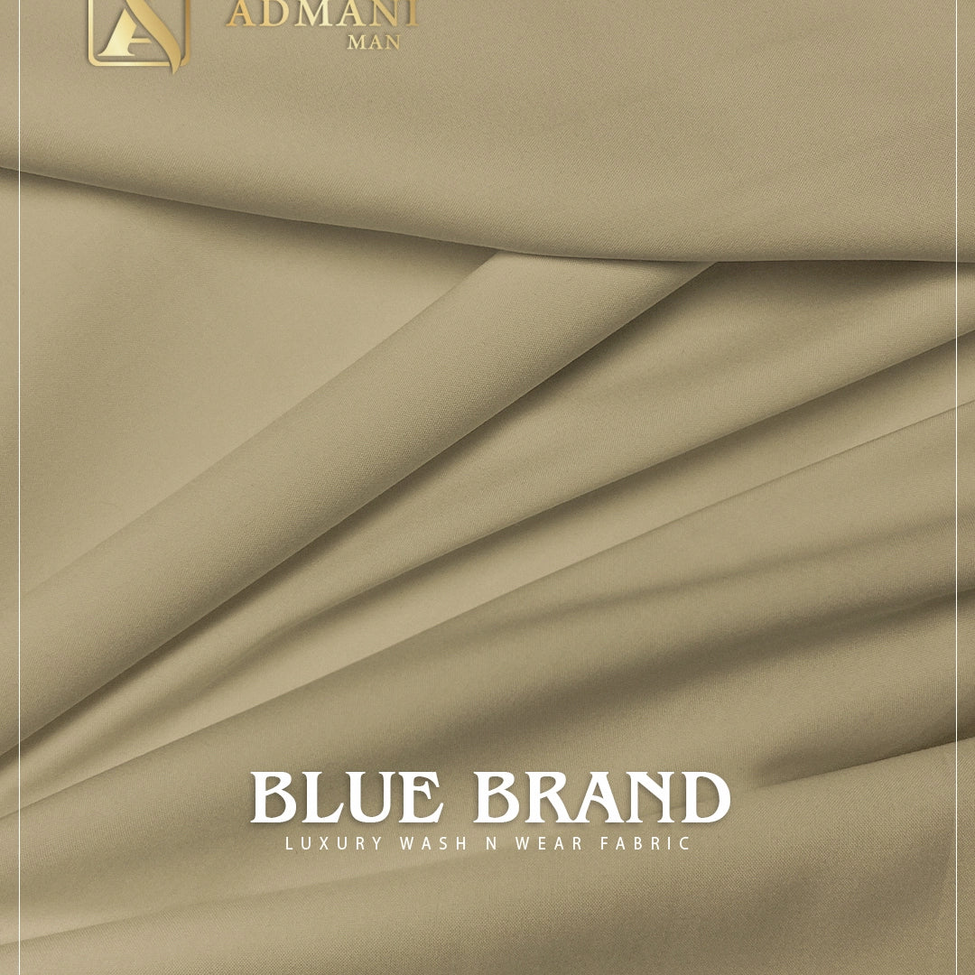 Blue Brand Sand Castle luxury wash n wear fabric for menswear shalwar kameez