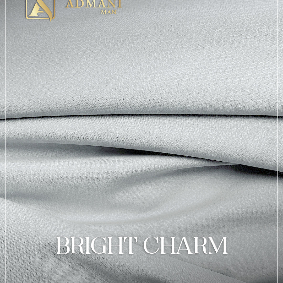 Bright Charm White wash n wear fabric for menswear shalwar kameez
