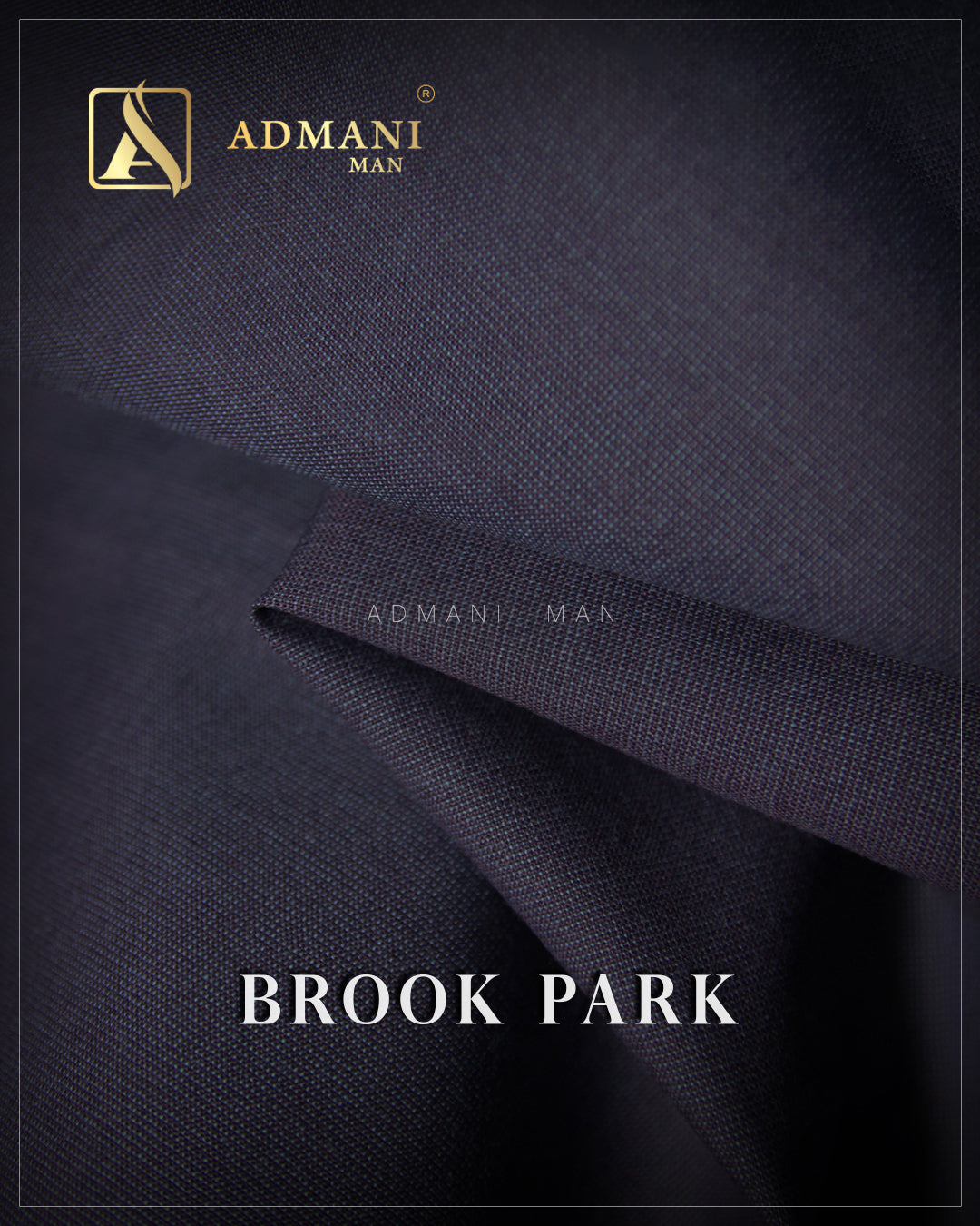 Brook Park Eggplant Purple Premium Unstitched Fabric Menswear Shalwar Kameez by Admani Menswear Pakistan