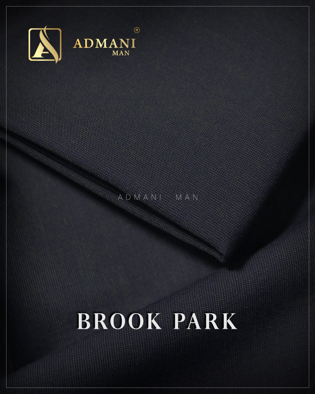 Brook Park Marengo Grey Premium Unstitched Fabric Menswear Shalwar Kameez by Admani Menswear Pakistan