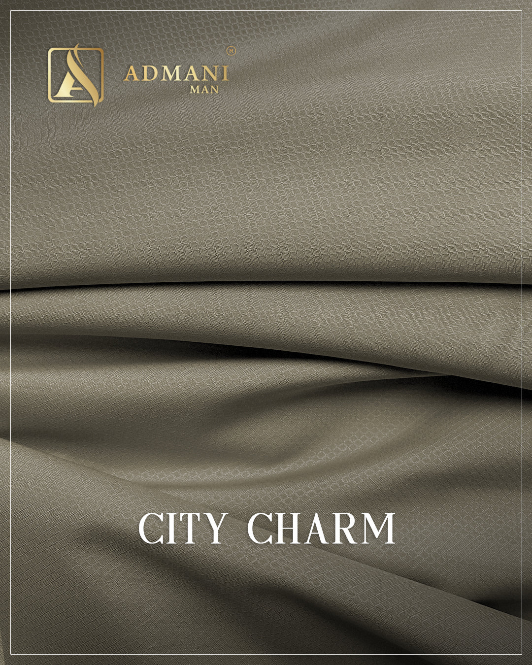 City Charm Sand Castle micro texture wash n wear fabric for menswear shalwar kameez