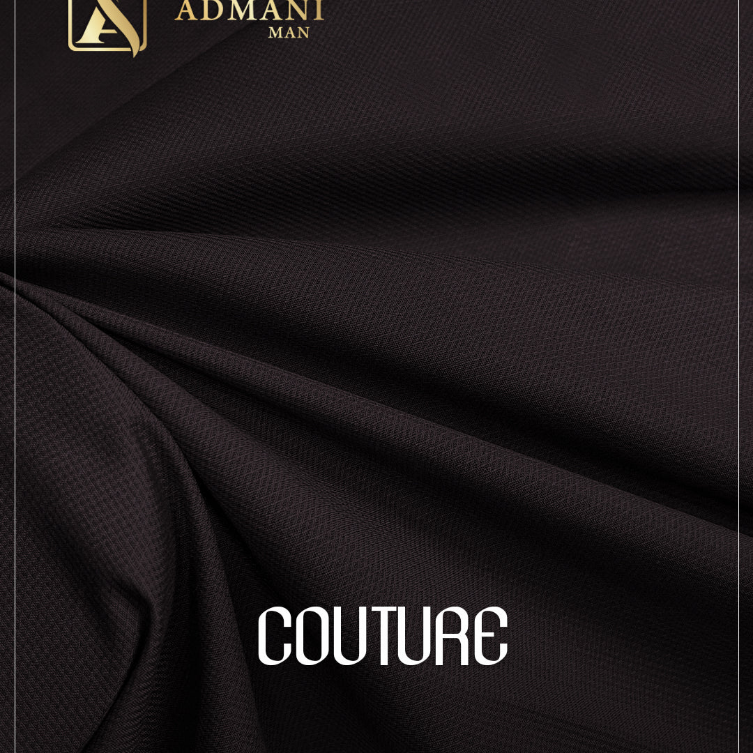 Couture Merlot premium smooth suiting fabric for formal menswear shalwar kameez