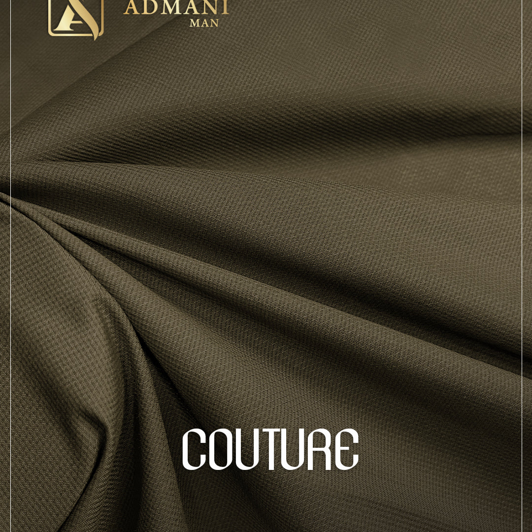 Couture Tawny premium smooth suiting fabric for formal menswear shalwar kameez