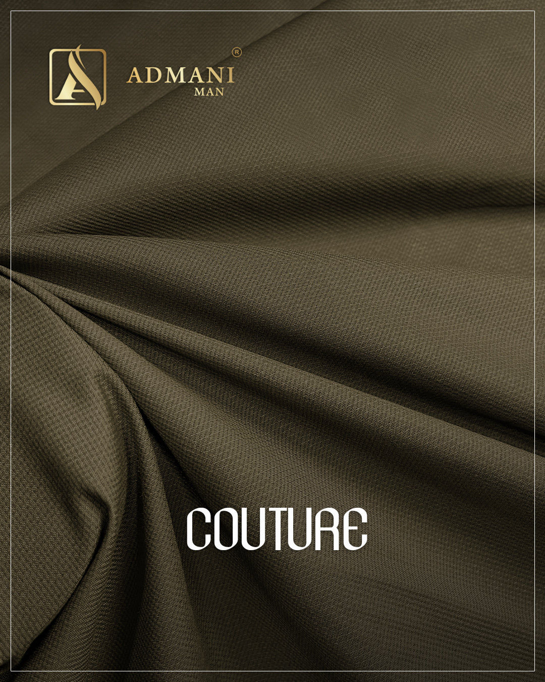 Couture Tawny premium smooth suiting fabric for formal menswear shalwar kameez