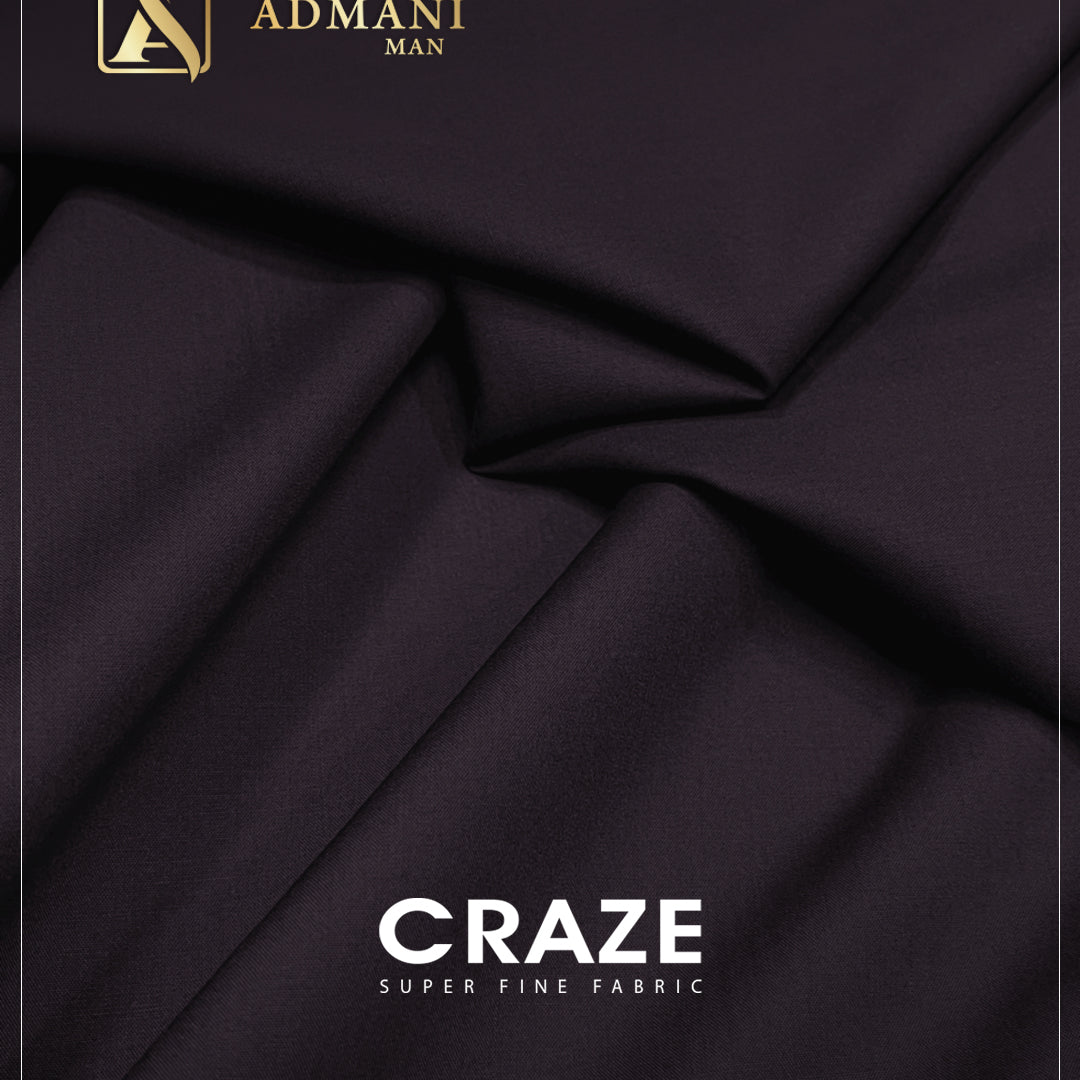 CRAZE Merlot Super Fine Unstitched Fabric for Menswear Shalwar Kameez by Admani Man Pakistan - olive green tone for versatile everyday wear