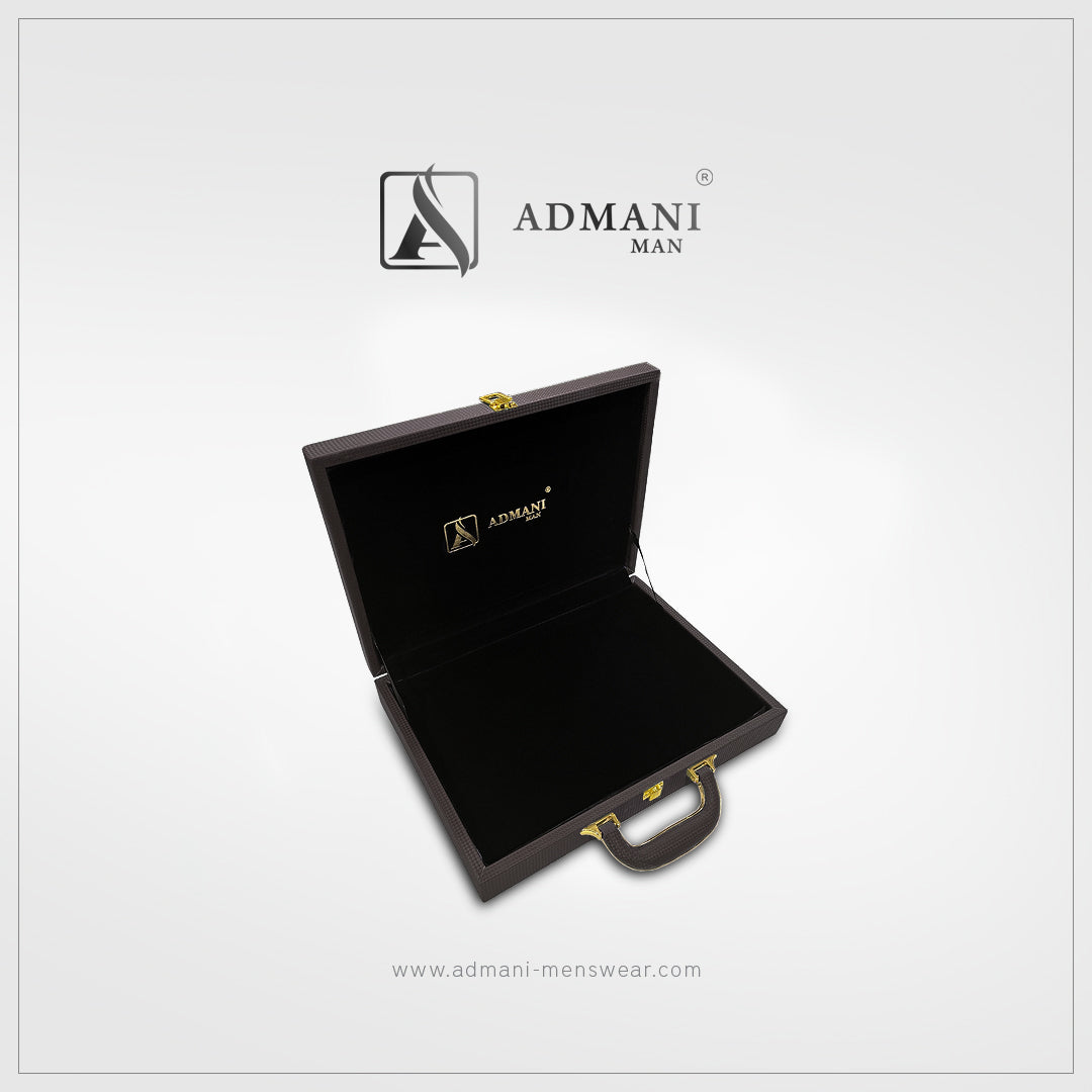 Exclusive Box 11 magnetic closure luxury gift packaging for mens clothing pakistan with free shipping by Admani Menswear