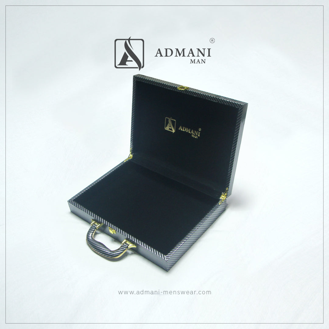 Interior view of Exclusive Premium Gift Box for unstitched fabrics