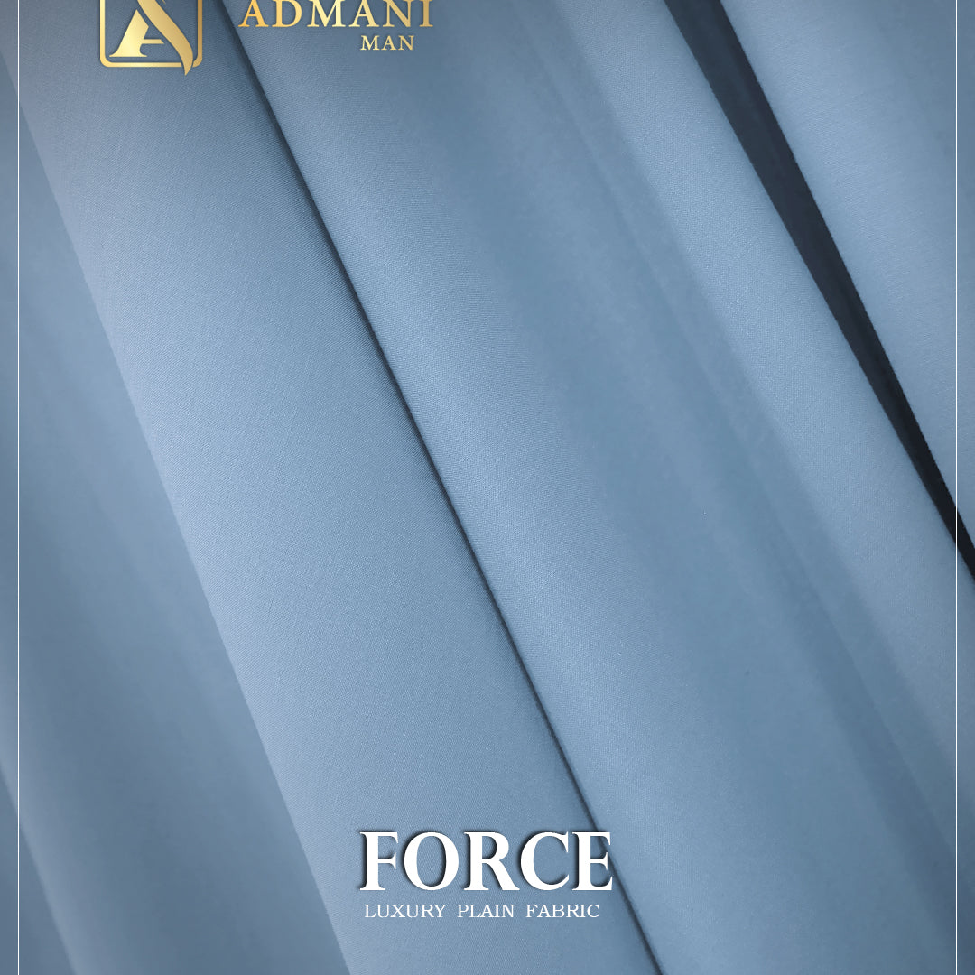 Force Sky Blue Premium Soft Fabric for Summer Styling by Admani Pakistan