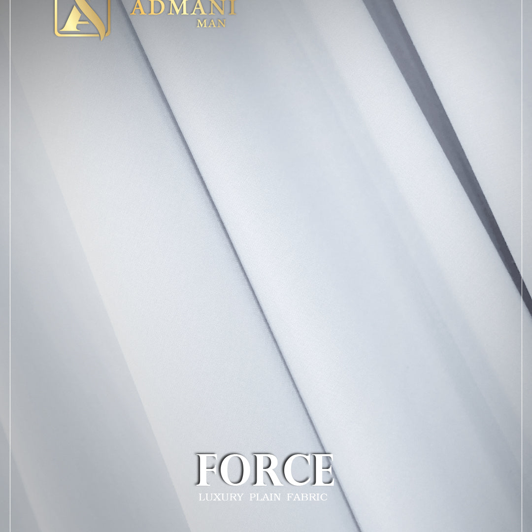 Force White Premium Soft Fabric for Classic Shalwar Kameez by Admani Pakistan