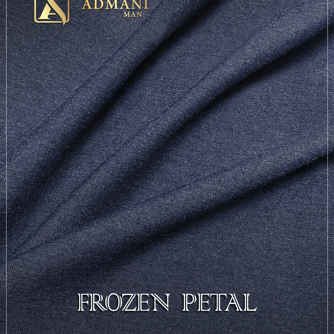 Frozen Petal Cloud pure winter fabric for men's shalwar kameez