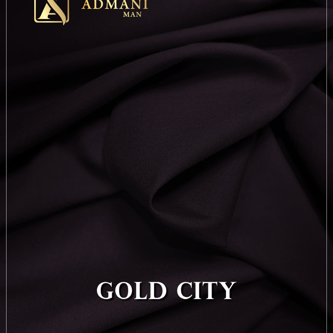 Gold City Merlot Unstitched Shalwar Kameez Design Gents Fabric by Admani Menswear Pakistan