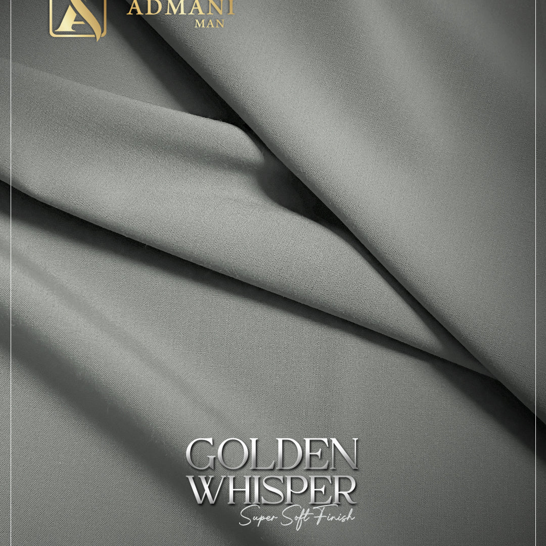 Golden Whisper Denim Unstitched Fabric for Men by Admani Menswear Pakistan