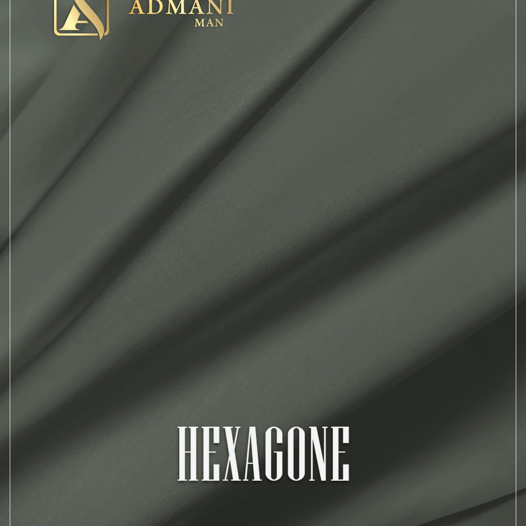 Hexagone Seaweed Unstitched Shalwar Kameez Design Gents Fabric by Admani Menswear Pakistan