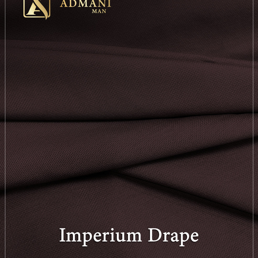 Imperium Drape Merlot Unstitched Fabric Menswear Shalwar Kameez by Admani Menswear Pakistan