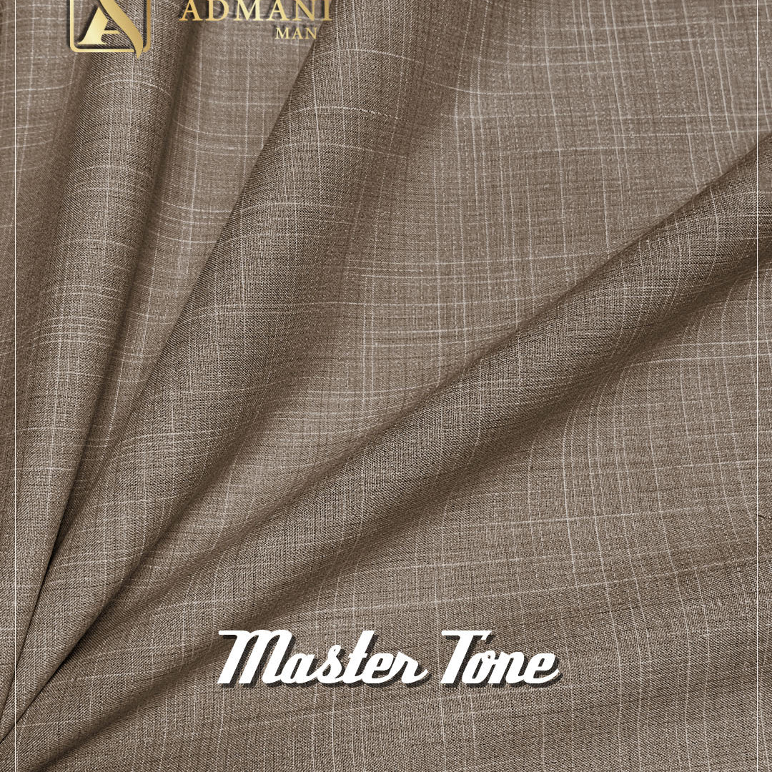 Master Tone Tawny Unstitched Fabric for Men by Admani Menswear Pakistan