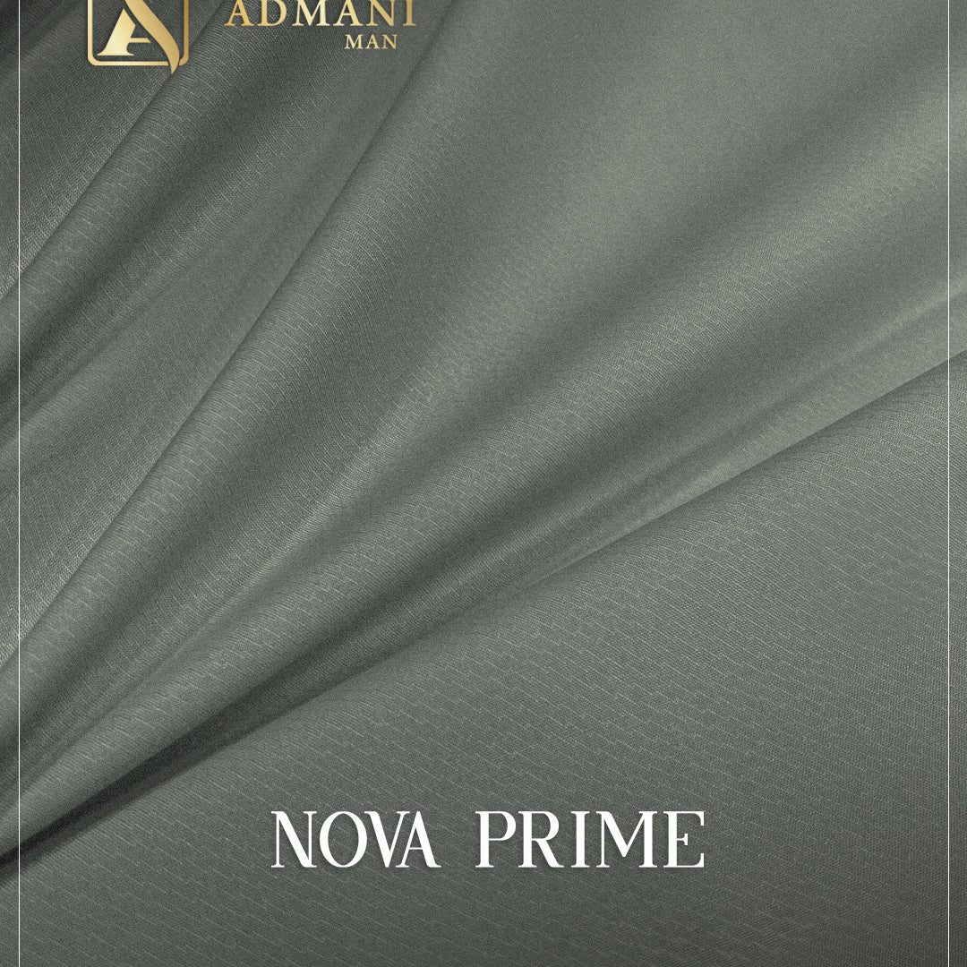 Nova Prime Light Sage Green Premium Wash n Wear Fabric for Casual Menswear by Admani Pakistan