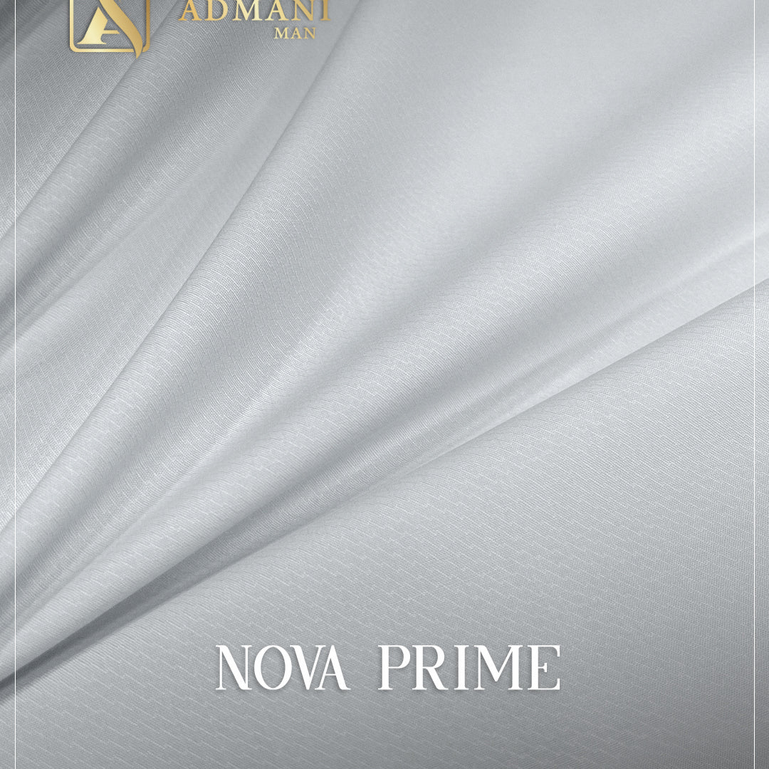Nova Prime White Premium Wash n Wear Fabric for Formal Events by Admani Pakistan