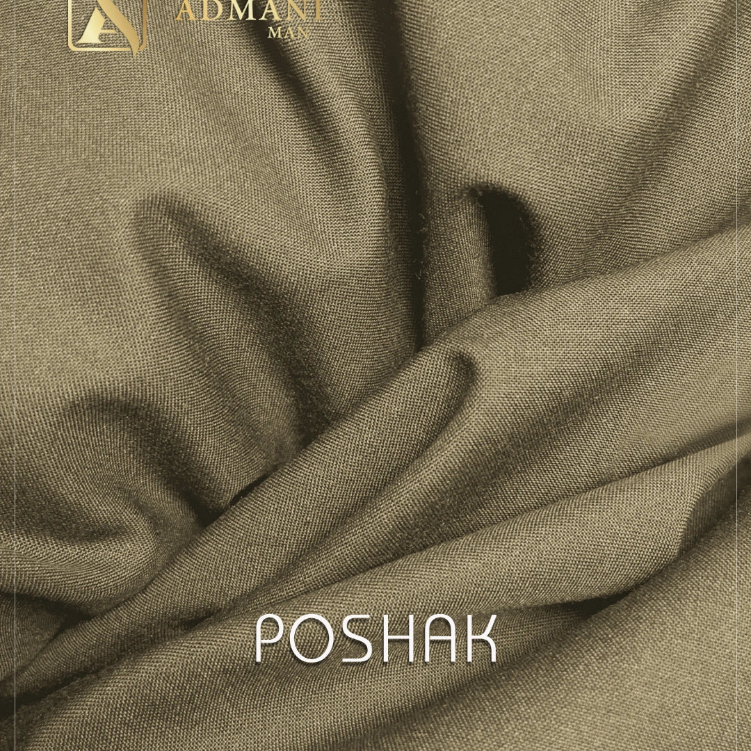 Poshak Sandcastle medium winter plain fabric for menswear shalwar kameez