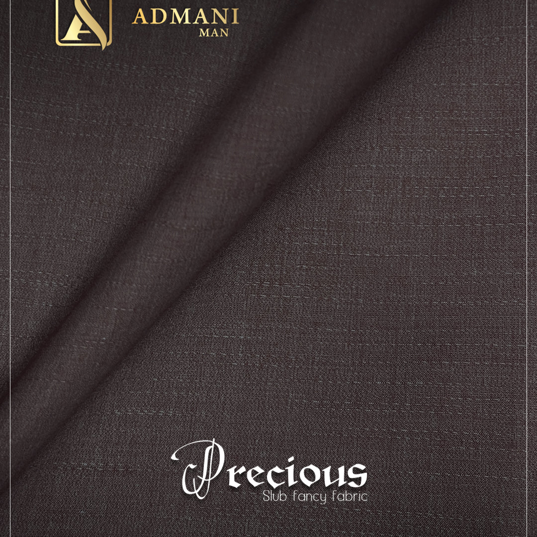 Precious Cedar Brown Unstitched Shalwar Kameez Fabric Mens Clothing Pakistan by Admani Menswear