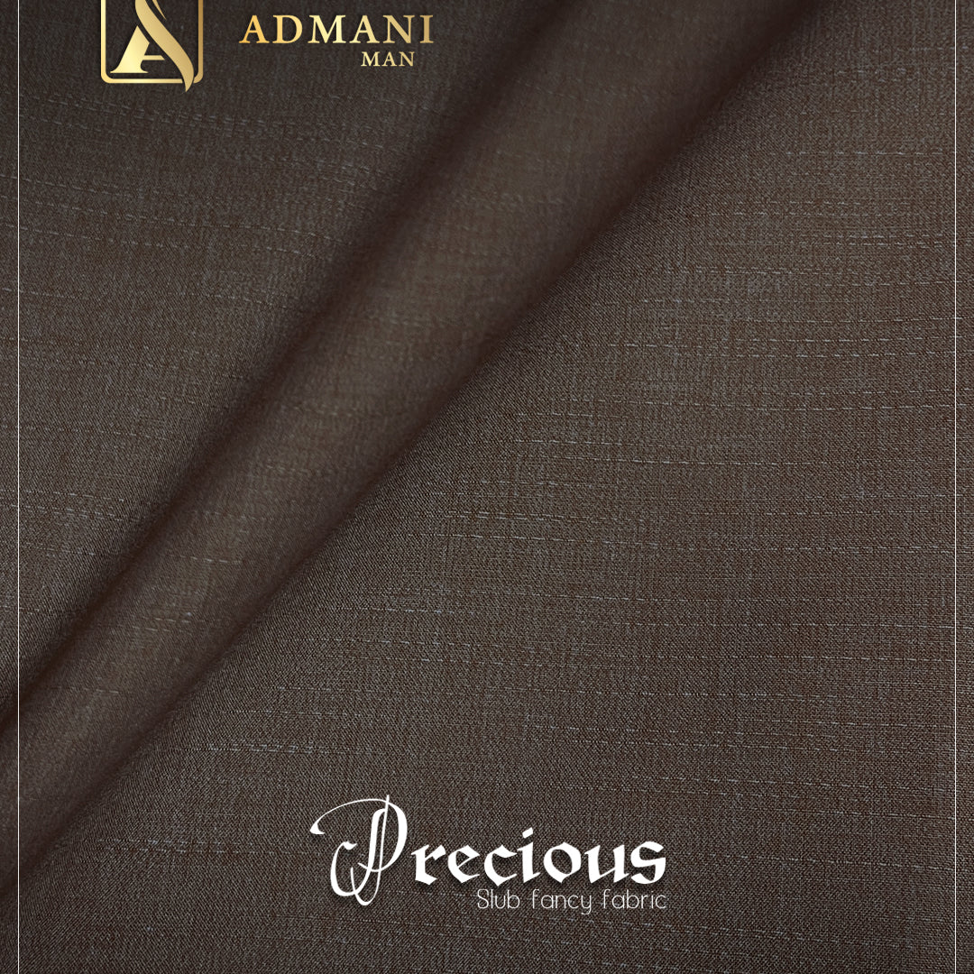 Precious Roasted Coffee Unstitched Fabric Mens Clothing Pakistan by Admani Menswear