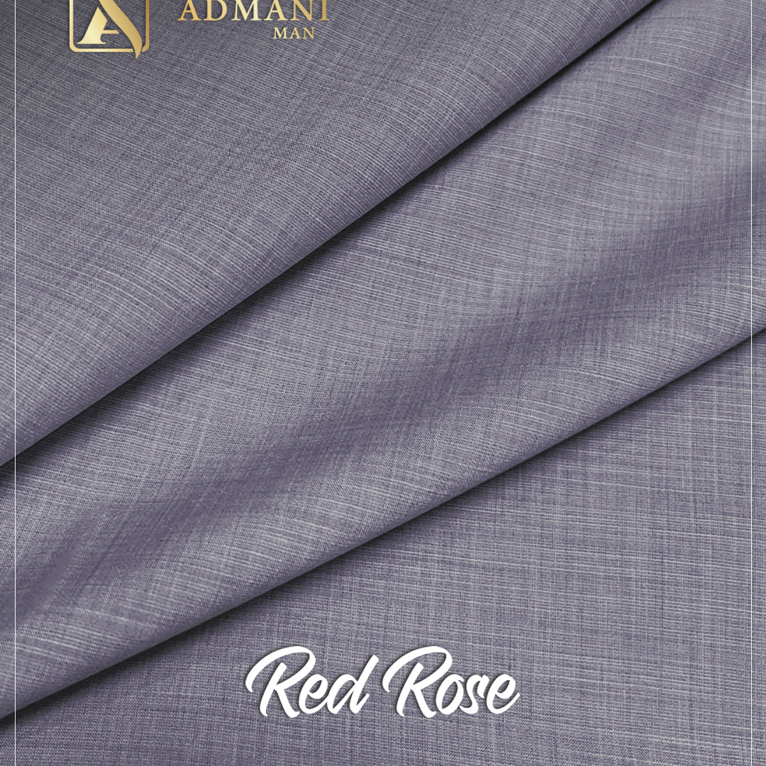 Red Rose Denim Unstitched Fabric for Men by Admani Menswear Pakistan