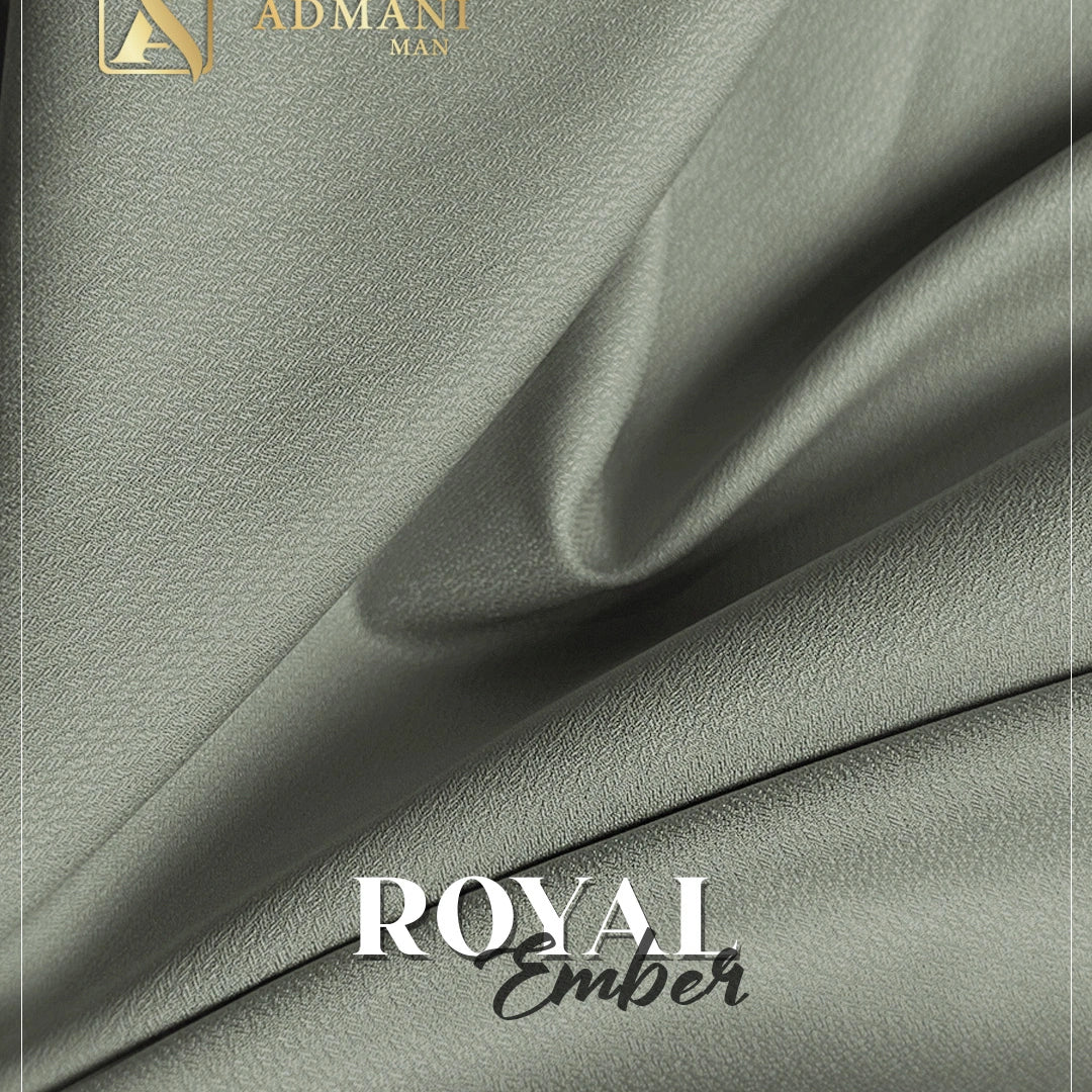 Sage Royal Ember Wash n Wear fabric for men