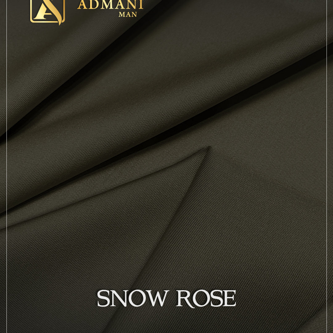 Snow Rose Green Gordon Premium Medium-Winter Unstitched Fabric Menswear Shalwar Kameez by Admani Menswear Pakistan