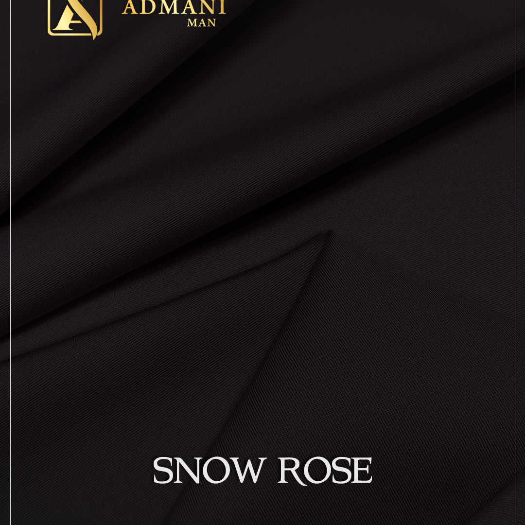 Snow Rose Merlot Premium Medium-Winter Unstitched Fabric Menswear Shalwar Kameez by Admani Menswear Pakistan