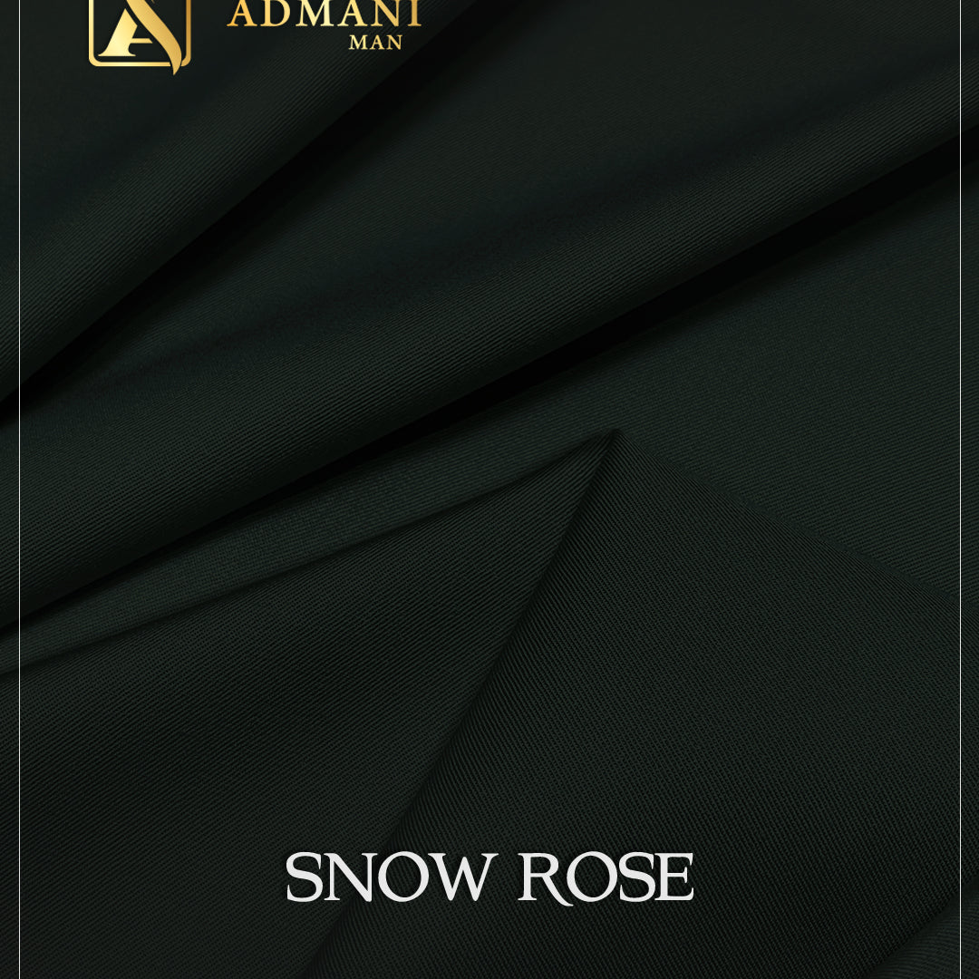 Snow Rose Seaweed Green Premium Medium-Winter Unstitched Fabric Menswear Shalwar Kameez by Admani Menswear Pakistan
