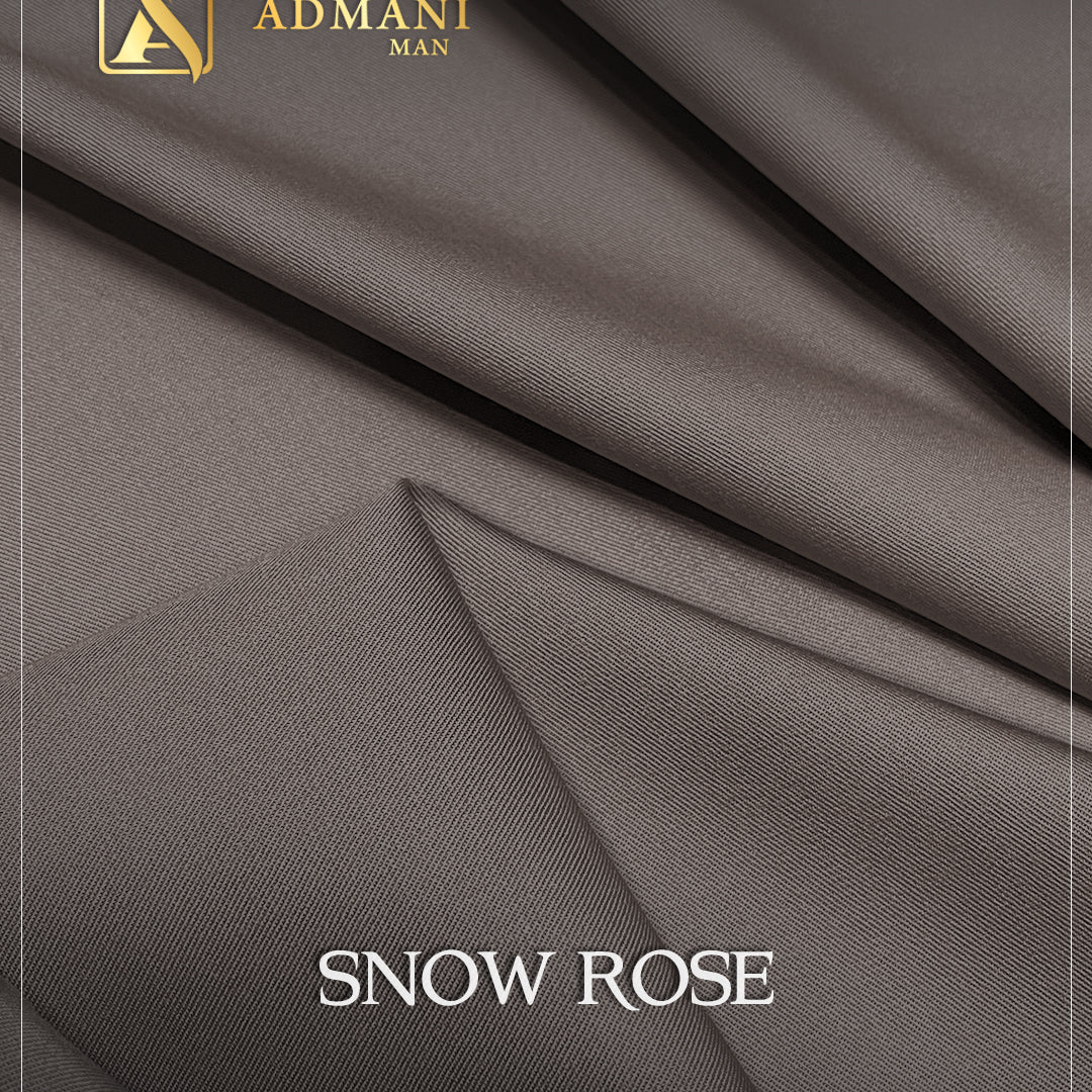 Snow Rose Tawny Brown Premium Medium-Winter Unstitched Fabric Menswear Shalwar Kameez by Admani Menswear Pakistan