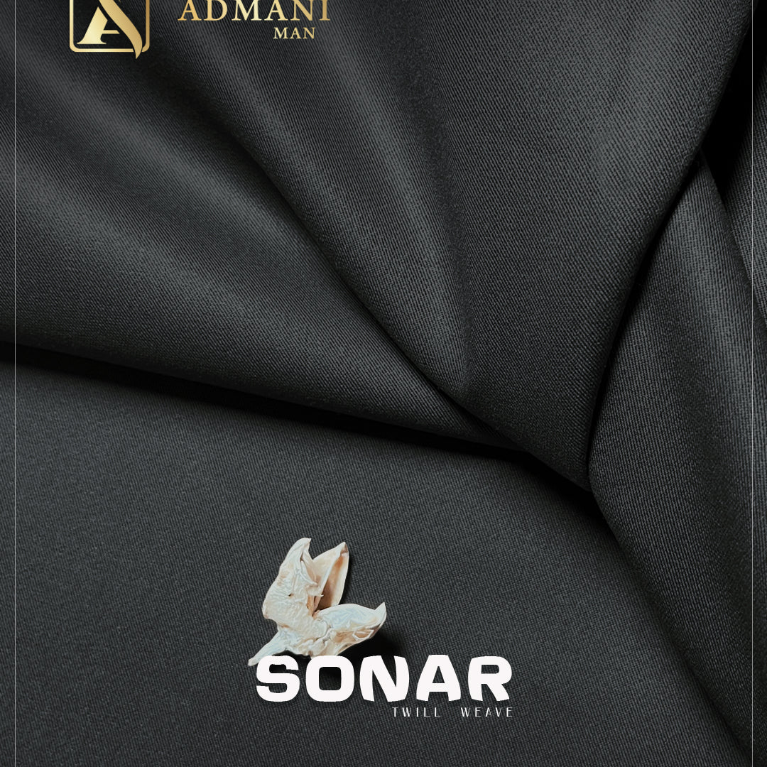 Gray winter fabric for men's shalwar kameez