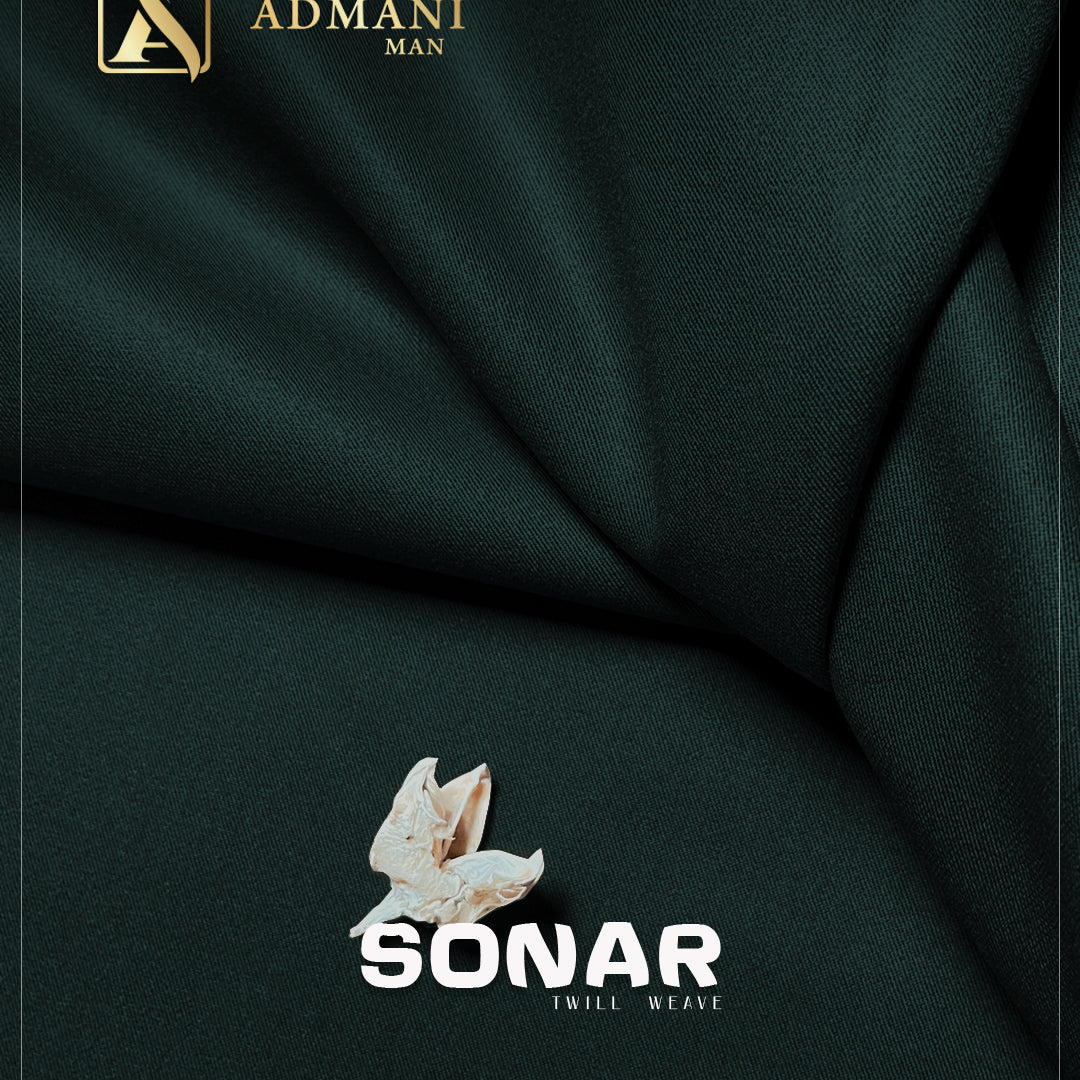 Sonar Peacock winter slub fabric for men's shalwar kameez