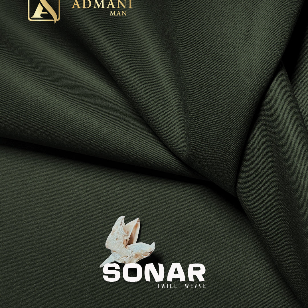 Green Shalwar kameez Fabric