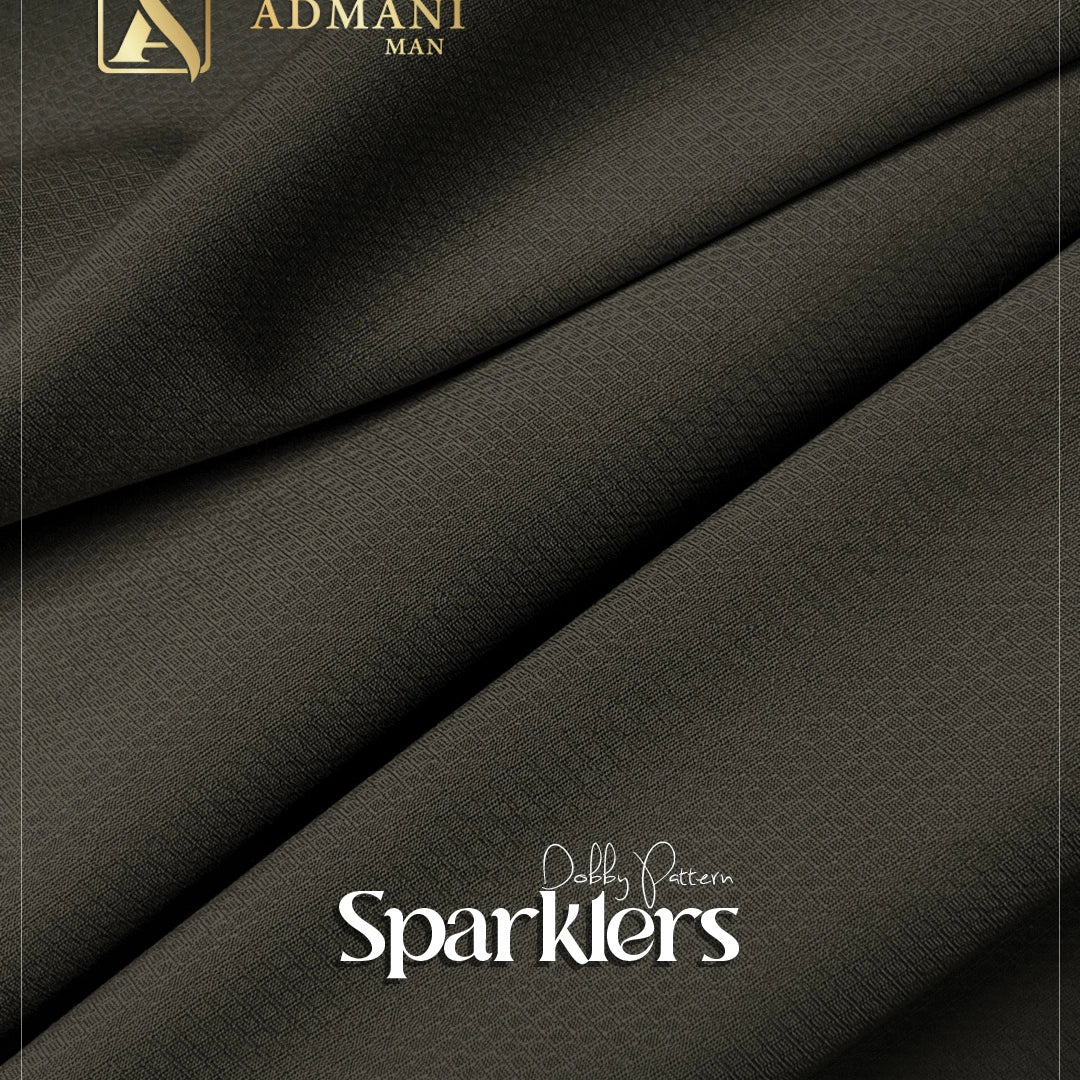 Sparklers Arsenic gray premium fabric with subtle sheen for menswear shalwar kameez